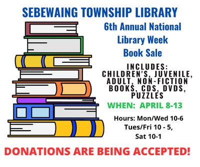 6th Annual National Library Week Book Sale