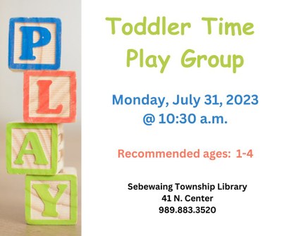 Toddler Time Play Group