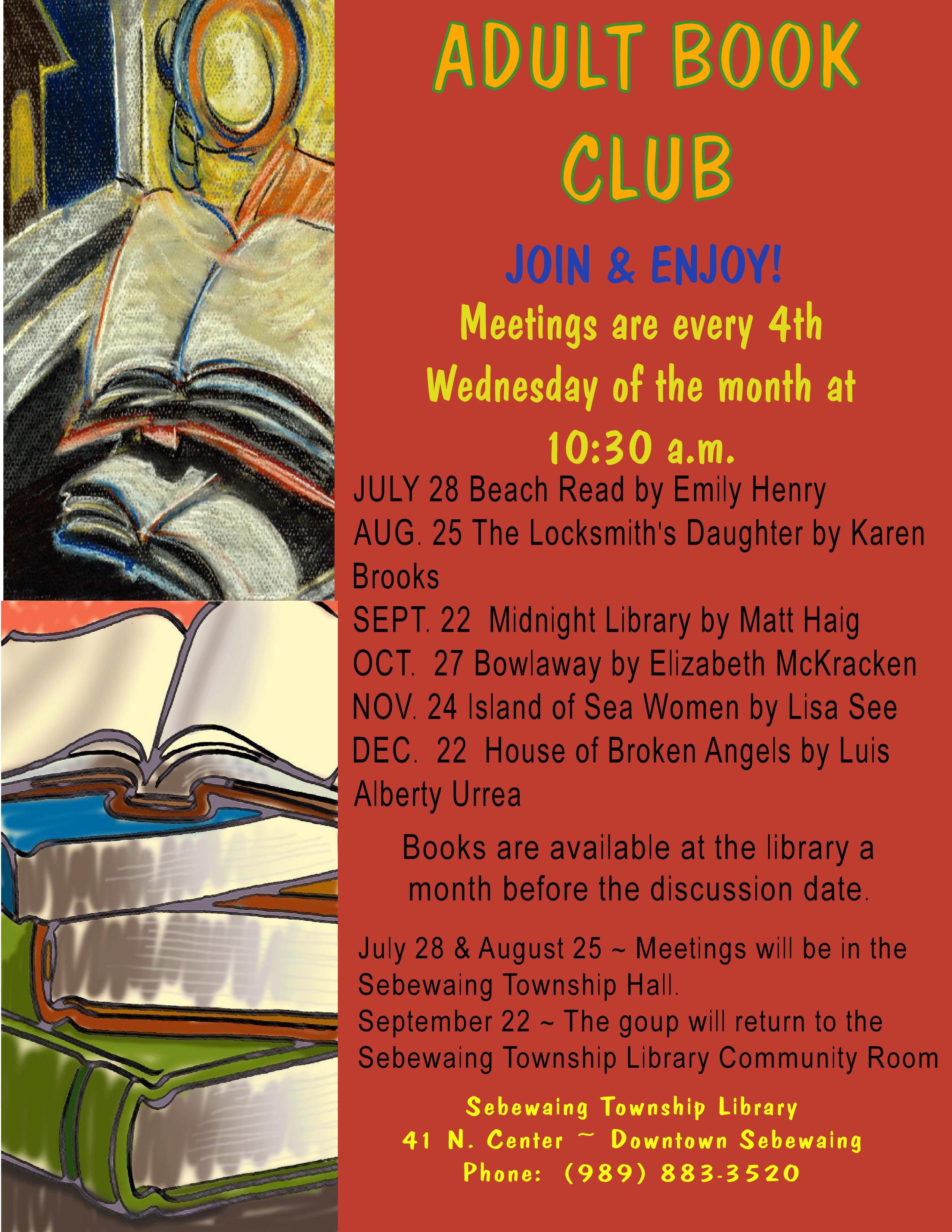 Adult Book Discussion Group